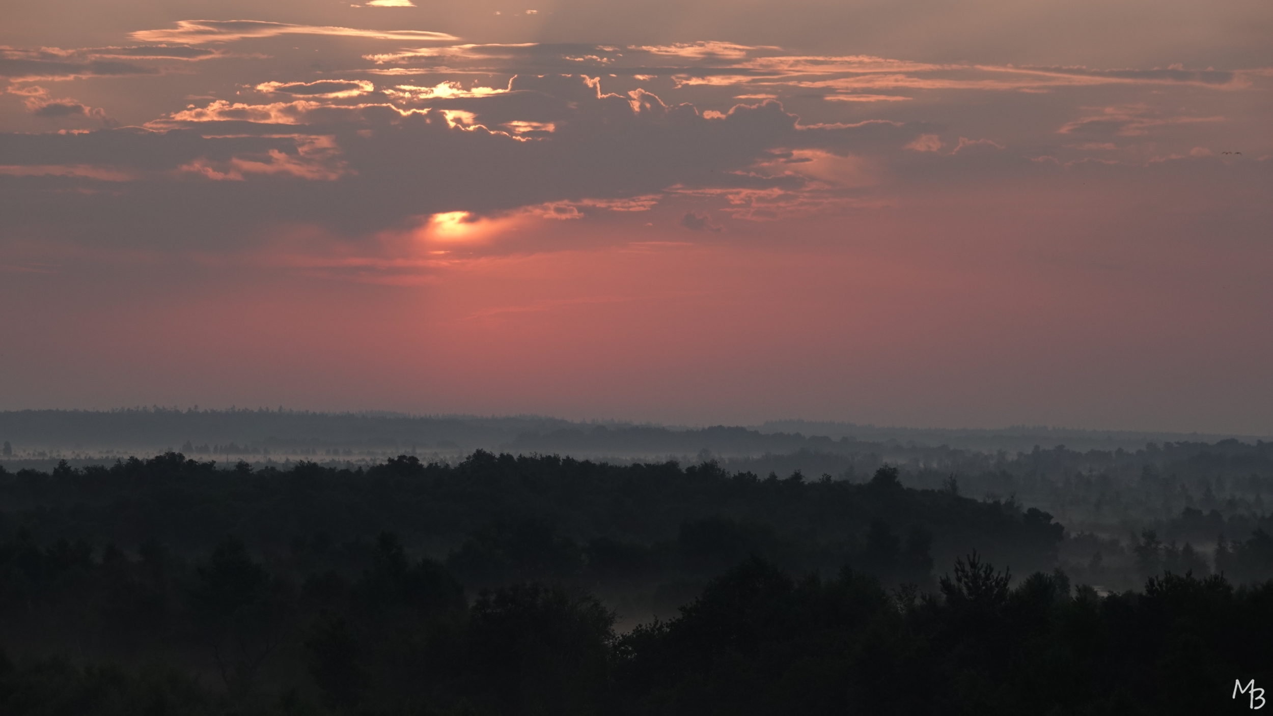 Marian Buurman - zonsopkomst de zeven appelscha - 